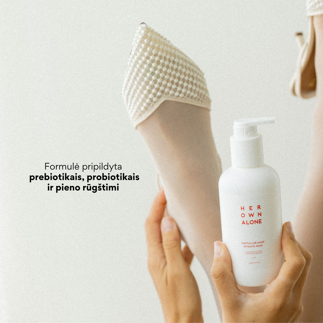 Švelnus intymios higienos prausiklis