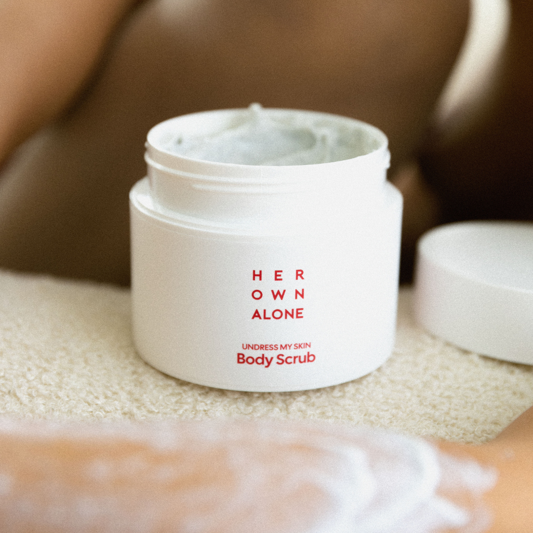 Kūno šveitiklis su vulkaniniu smėliu