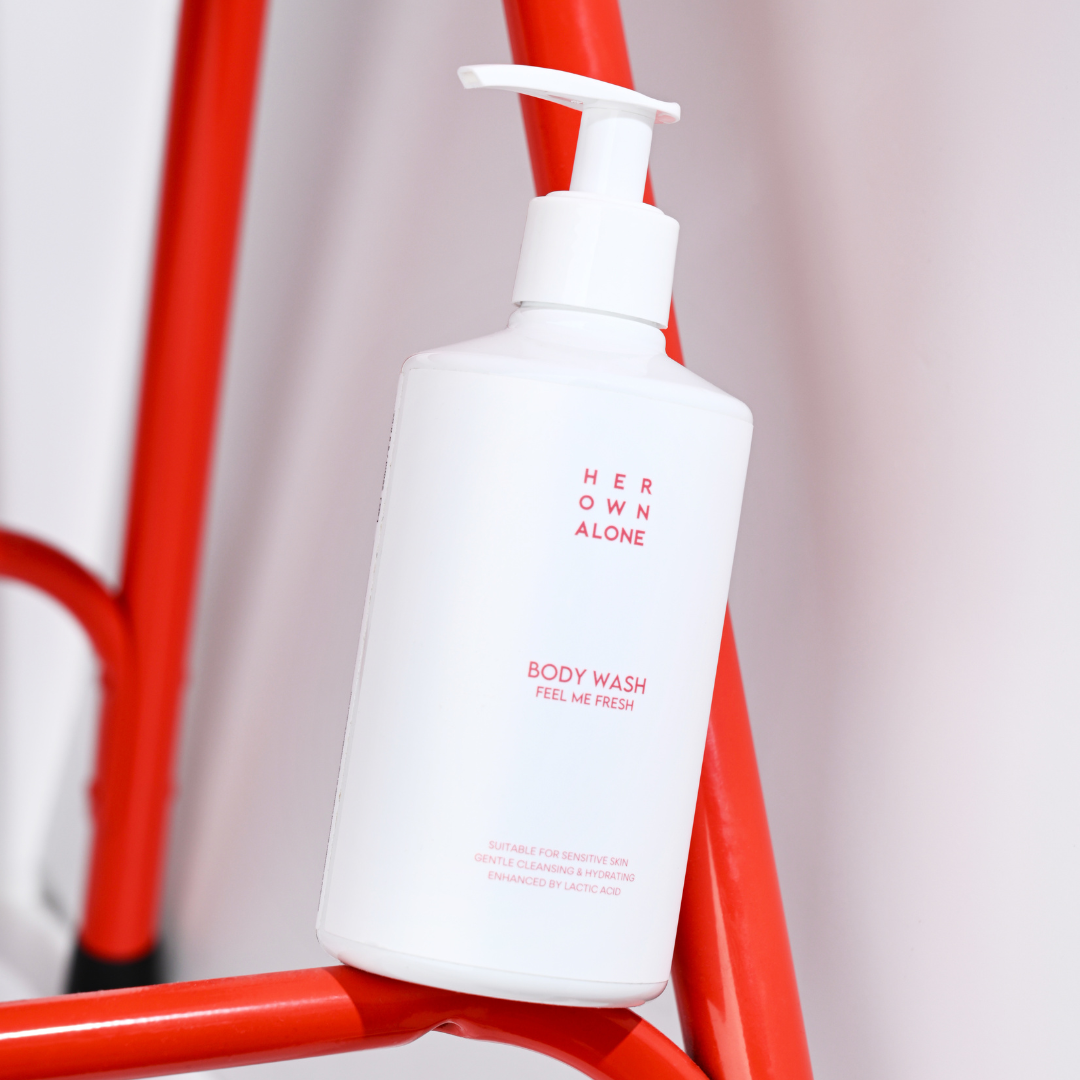 Kūno prausiklis su pieno rūgštimi