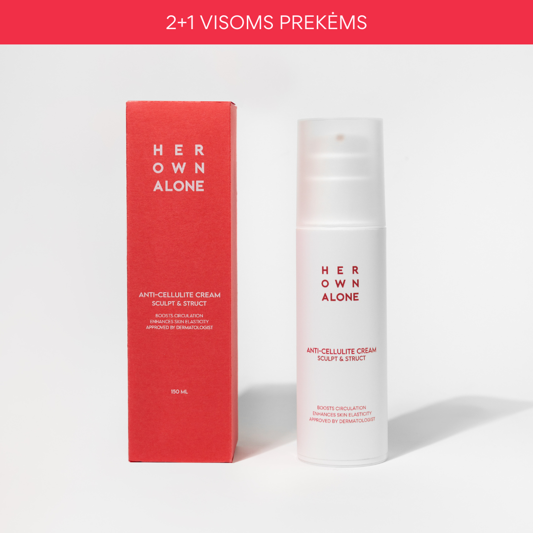 Anticeliulitinis kūno kremas