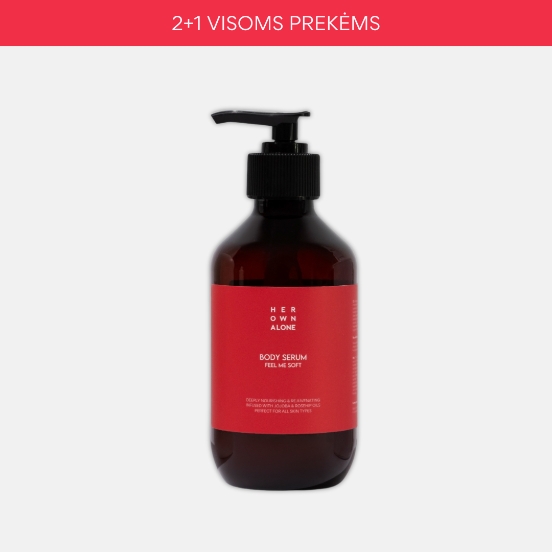 Intensyviai drėkinantis kūno serumas