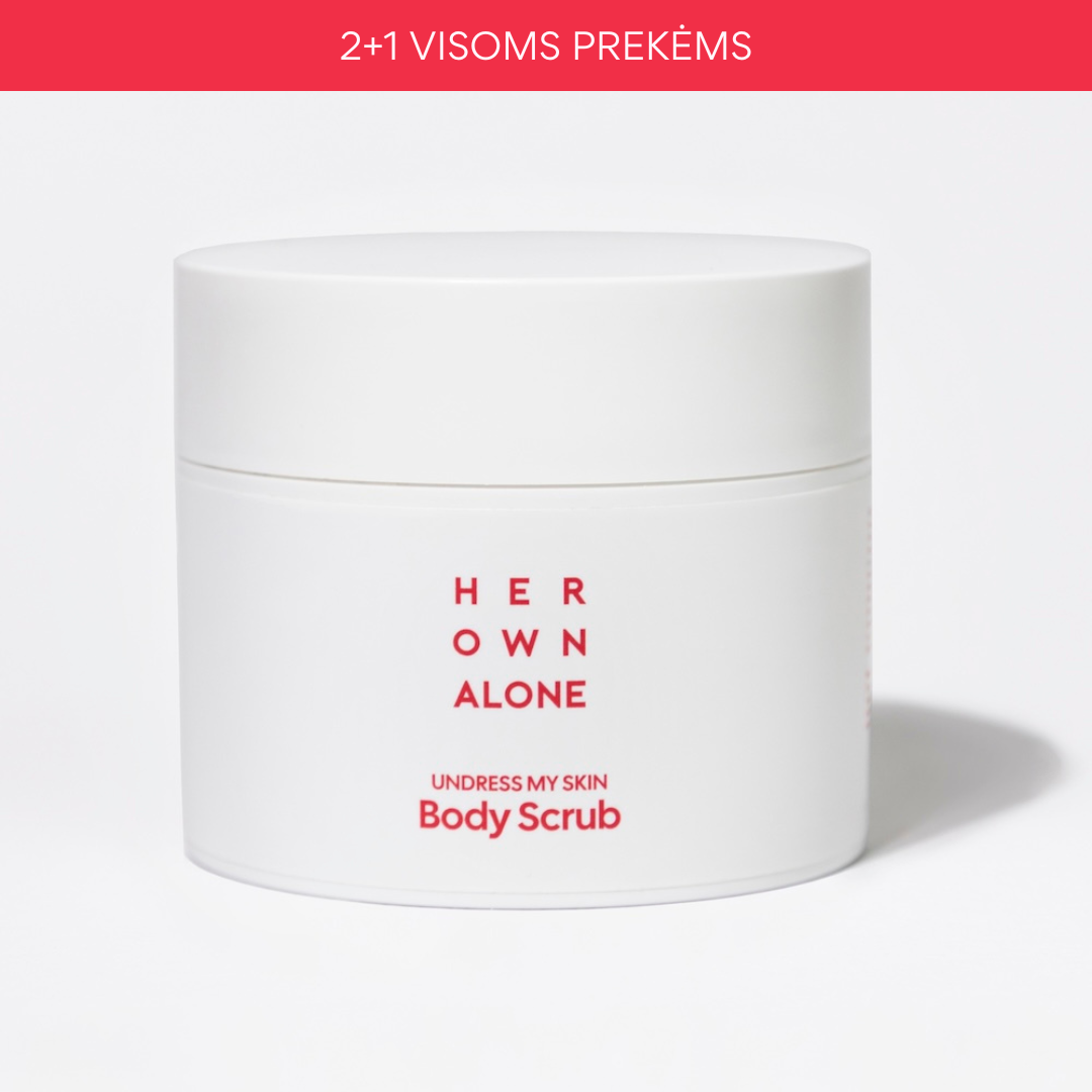 Kūno šveitiklis su vulkaniniu smėliu